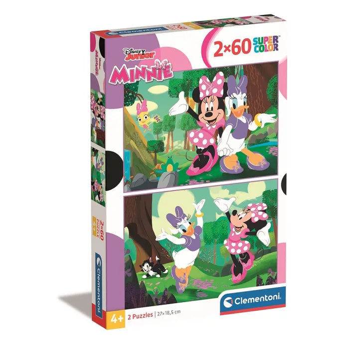 Puzzle 2×60 pièces Minnie