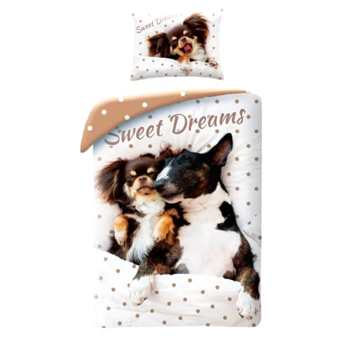 Parure de lit chien
70x90 cm 140x200 cm