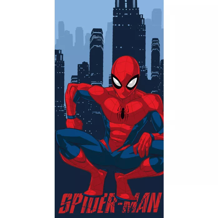 Serviette de bain coton spiderman 70×140cm