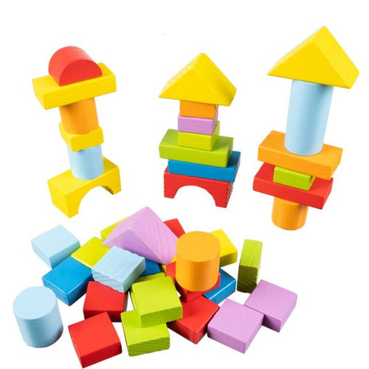 Blocs en bois 100pcs