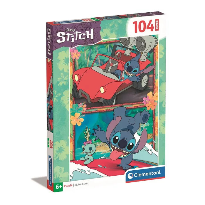 Puzzle 104 pièces Stitch