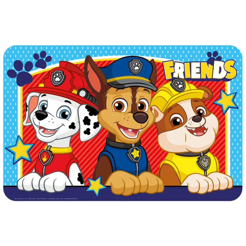 Set de table pat patrouille
