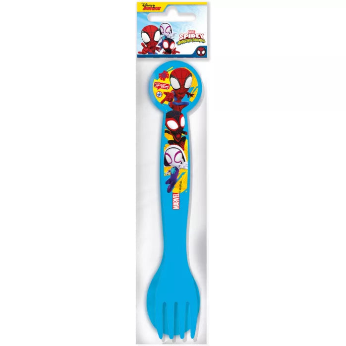 Couverts plastique spiderman x2