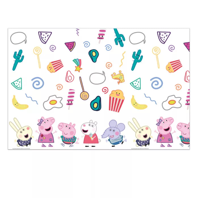 Nappe plastique Peppa pig 120×180cm