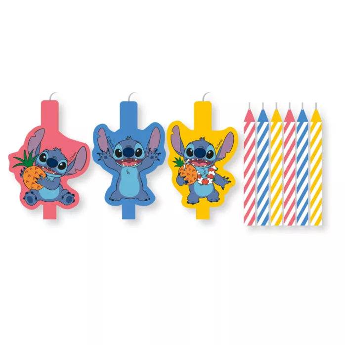 Bougie anniversaire stitch