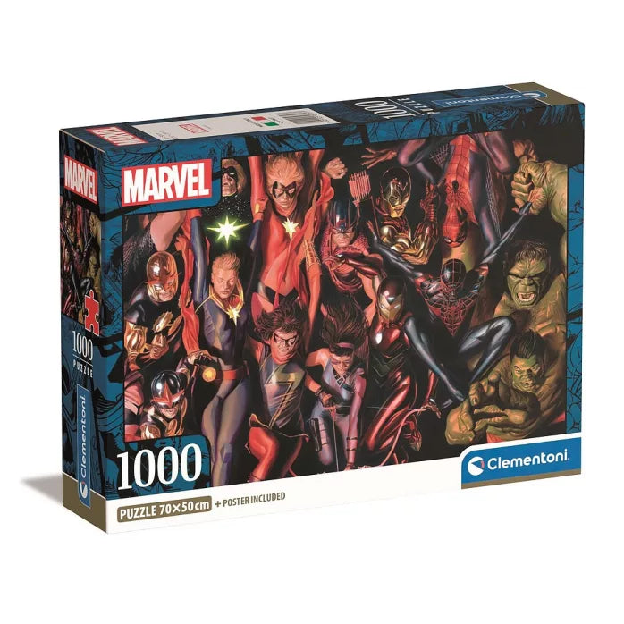 Puzzle Avengers Marvel 1000 pièces Clementoni