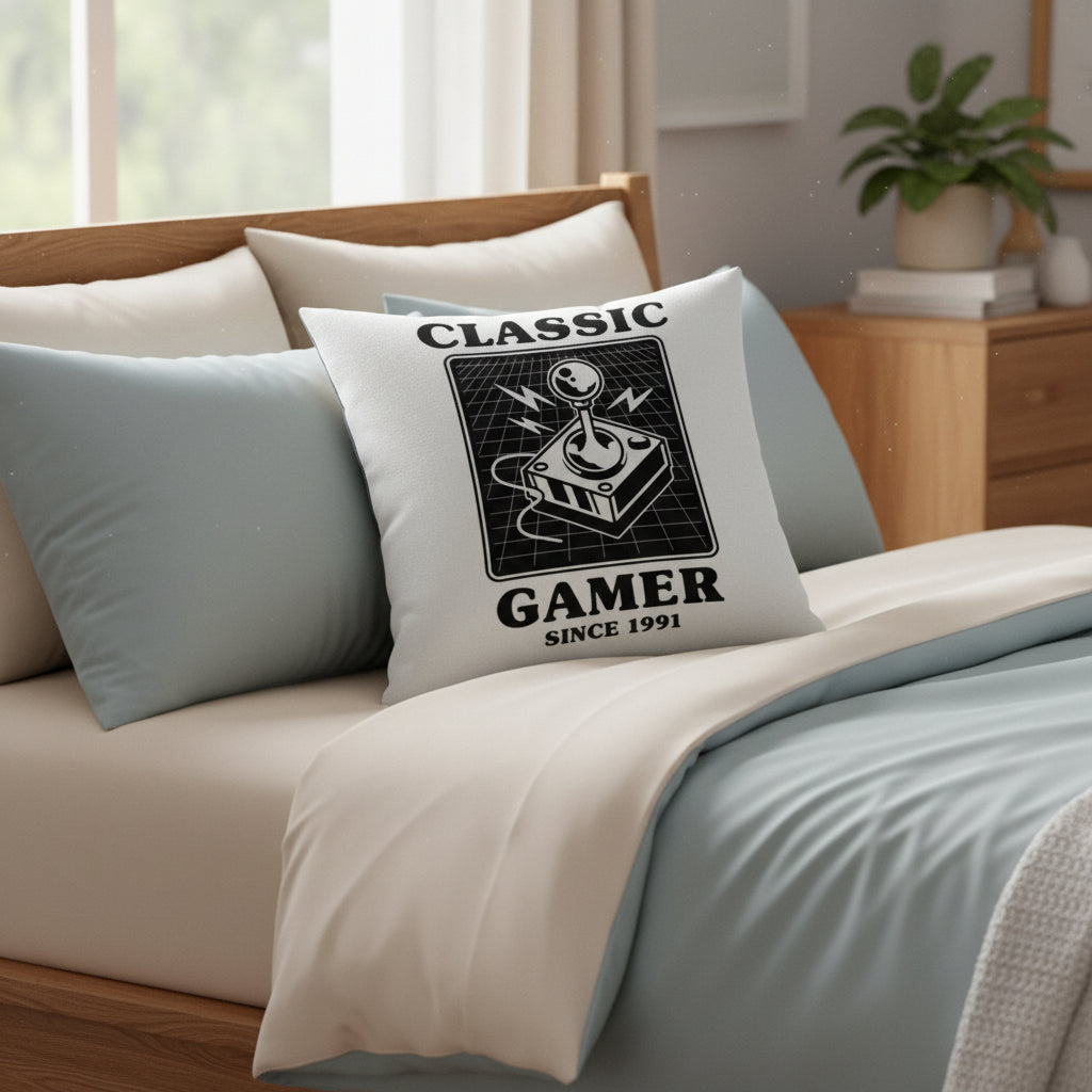 Coussin décoratif gamer 40×40cm
