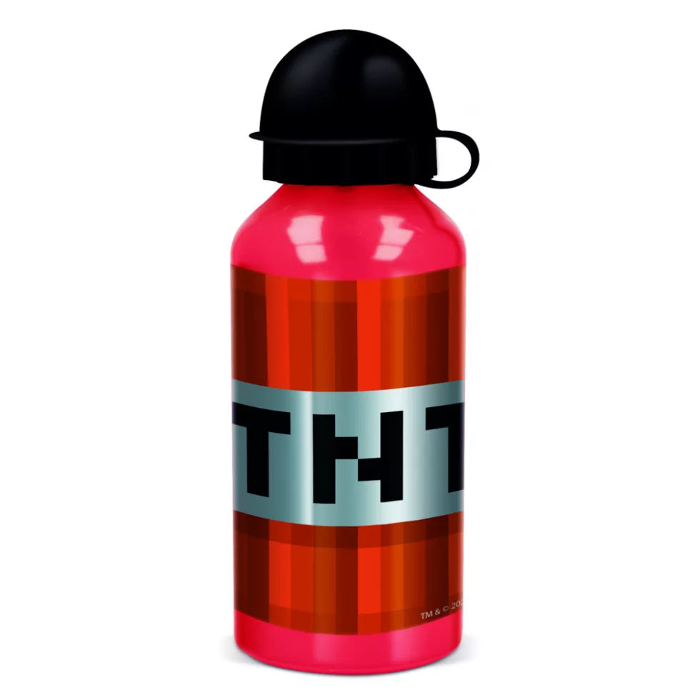 Gourde aluminium Minecraft 400ml