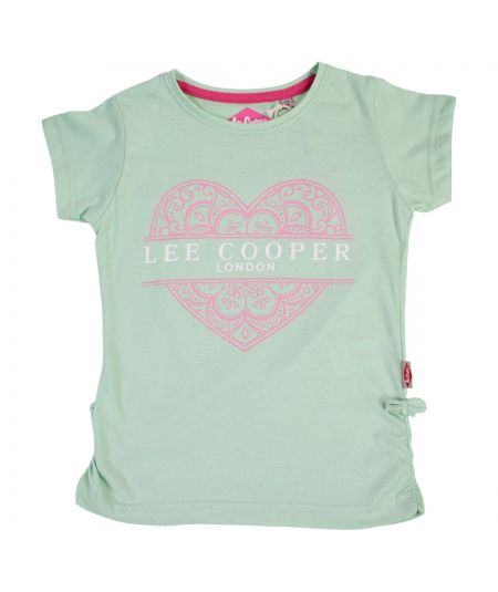 Tee shirt manche courte fille Lee Cooper
