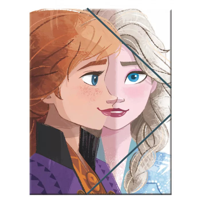 Pochette élastique A4 reine des neiges