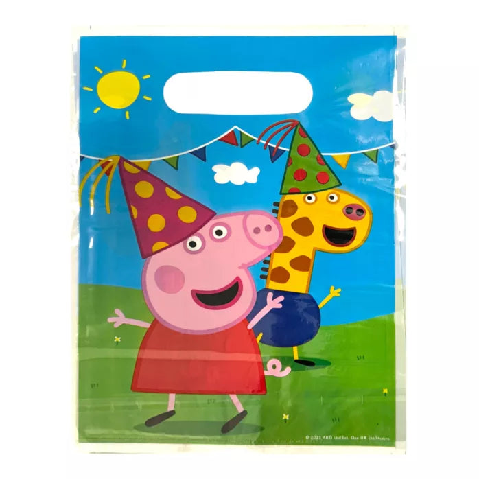 Lot de 10 sacs anniversaire Peppa pig