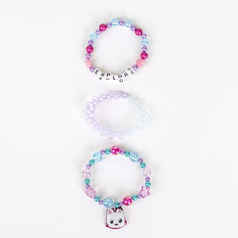 Ensemble de 3 bracelets Gabby chat
