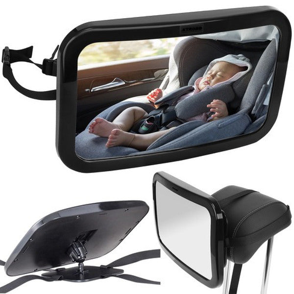 Rétroviseur de voiture incassable pour voir bébé