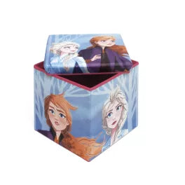 Rangement pour jouets reine des neiges en tissu 30×30×30cm