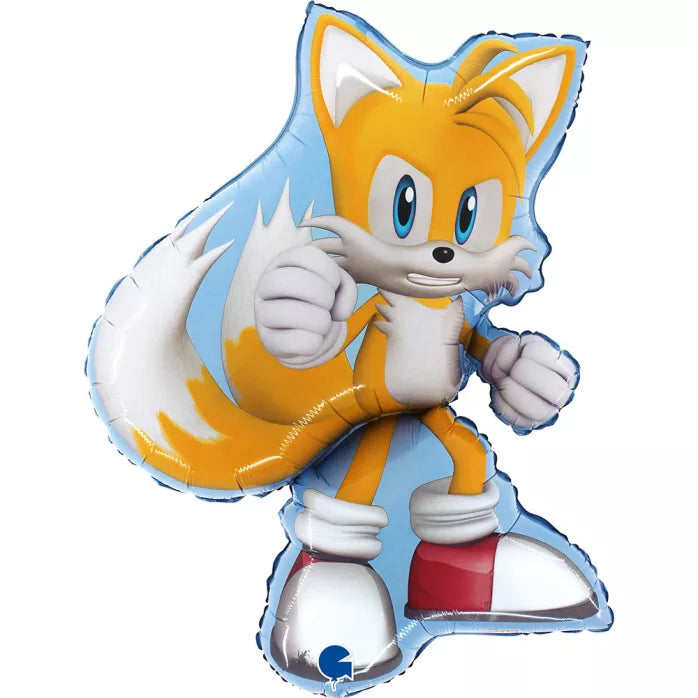 Ballon aluminium Sonic 66cm