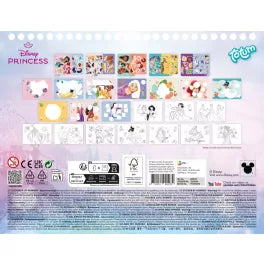 Ensemble de puzzles autocollants princesses