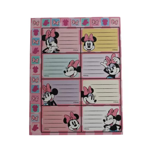 Étiquettes autocollantes Minnie