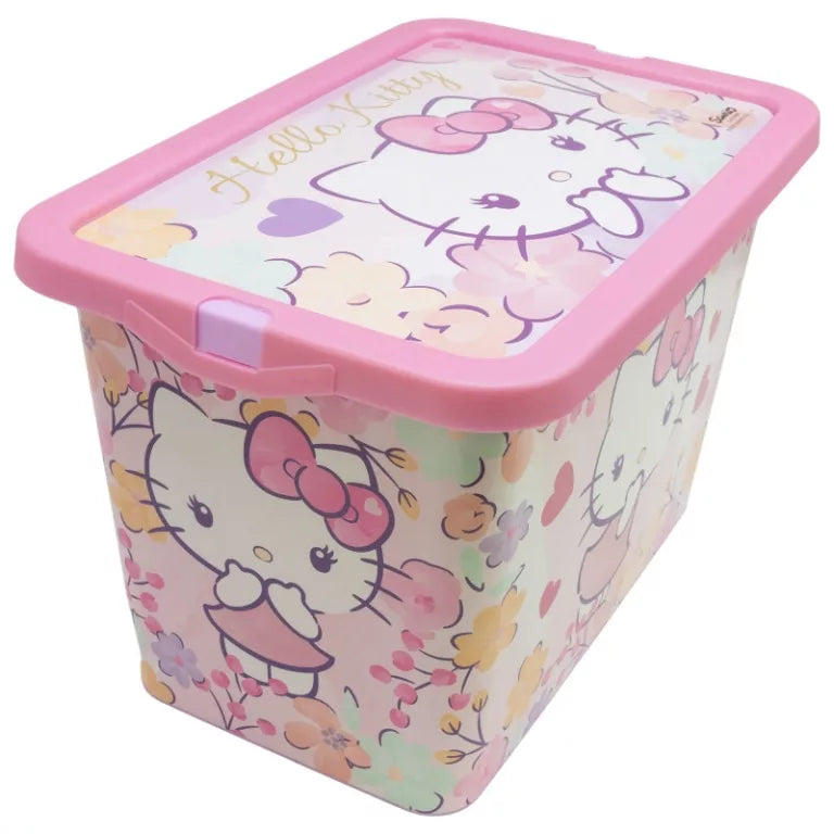 Boite de rangement plastique hello Kitty 7l