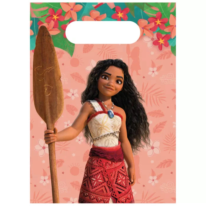 Lot de 4 sacs cadeaux Vaiana
