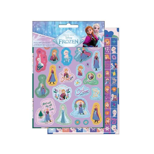 600 autocollants reine des neiges