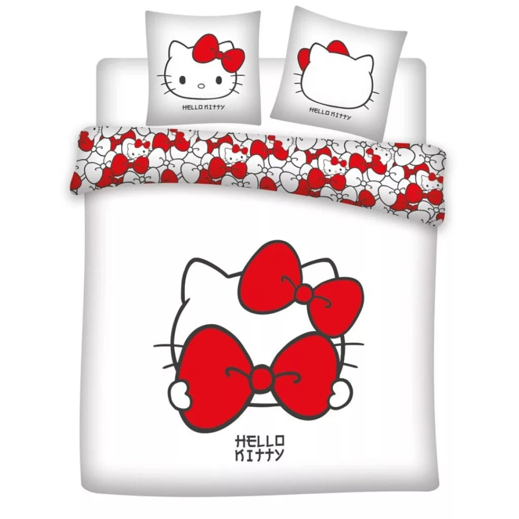 Housse de couette 2 personnes hello Kitty