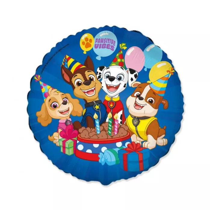 ballon aluminium pat patrouille 46cm