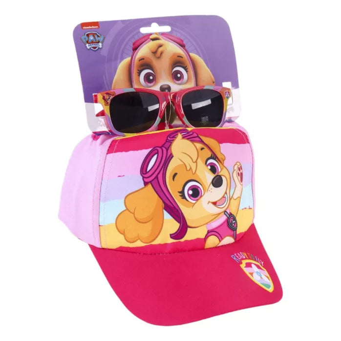 Ensemble lunettes de soleil et casquette Stella pat patrouille