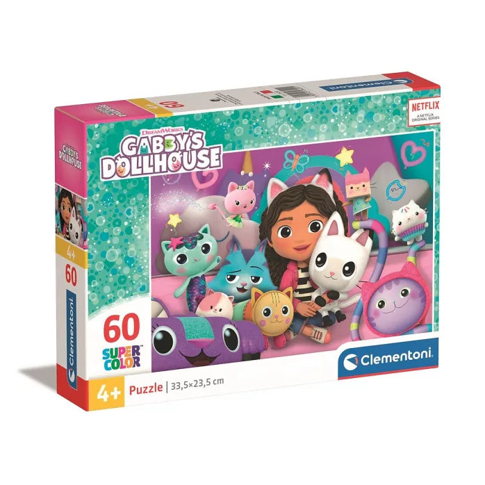 Puzzle gabby chat 60 pièces