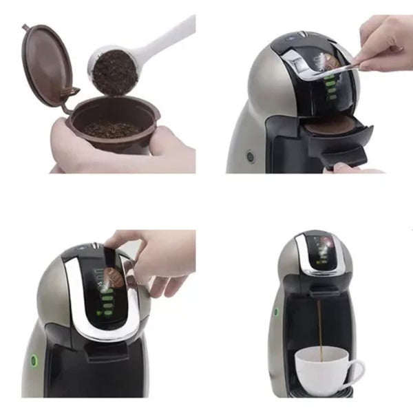 Capsules de café réutilisable 6 pièces
