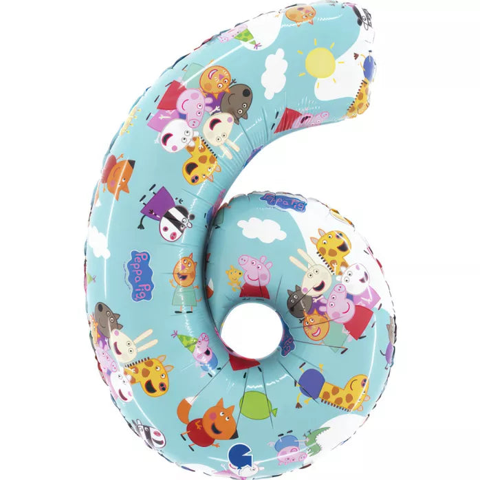 Ballon Aluminium Peppa pig nº6 66cm