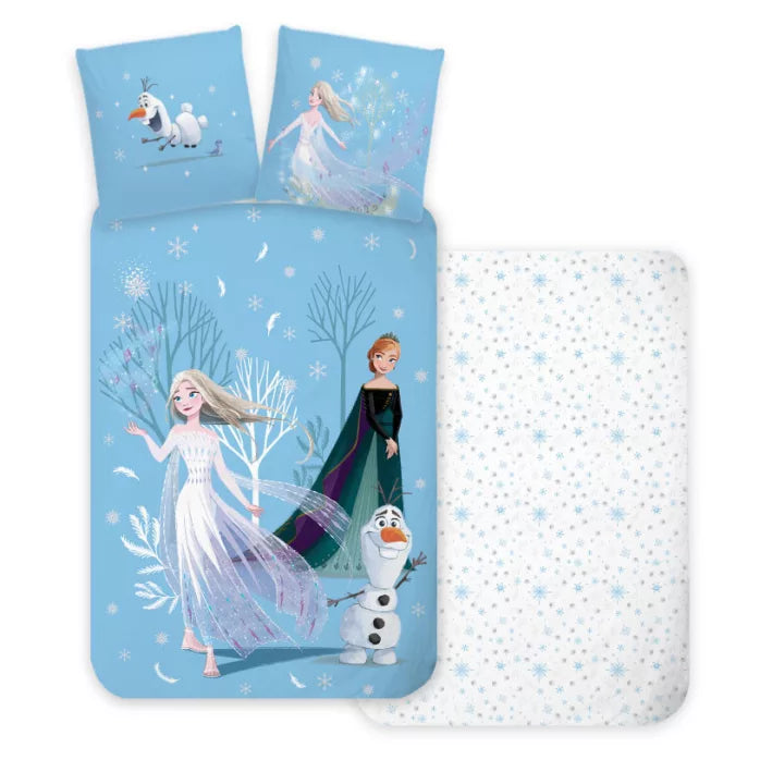 Parure de lit reine des neiges 140×200cm