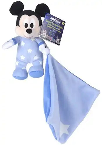 Peluche Mickey Mouse Disney avec doudou phosphorescent 10 x 35 cm