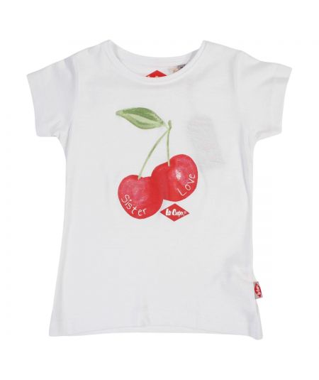 Tee shirt manche courte fille Lee Cooper