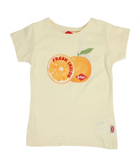 Tee shirt manche courte fille Lee Cooper