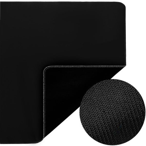 Tapis pour clavier et souris d'ordinateur noir