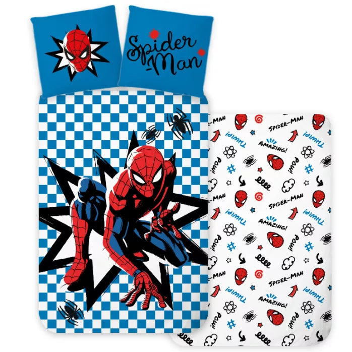 Housse de couette spiderman 100×135cm