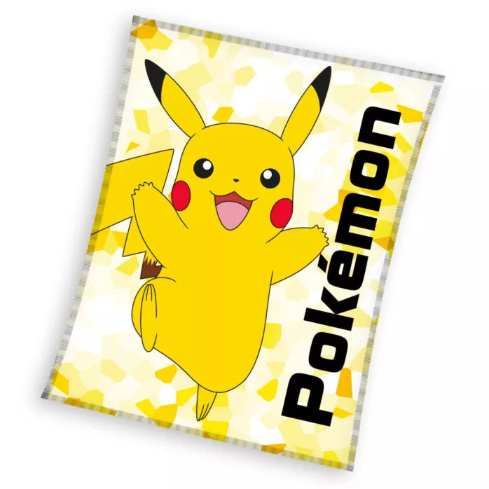 Plaid polaire pokémon 110×140cm