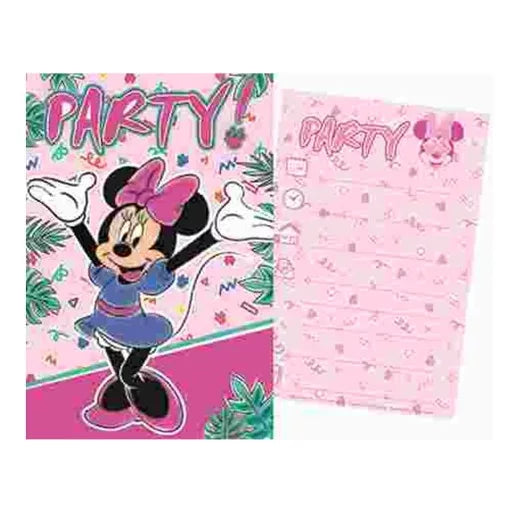 Invitation anniversaire Minnie