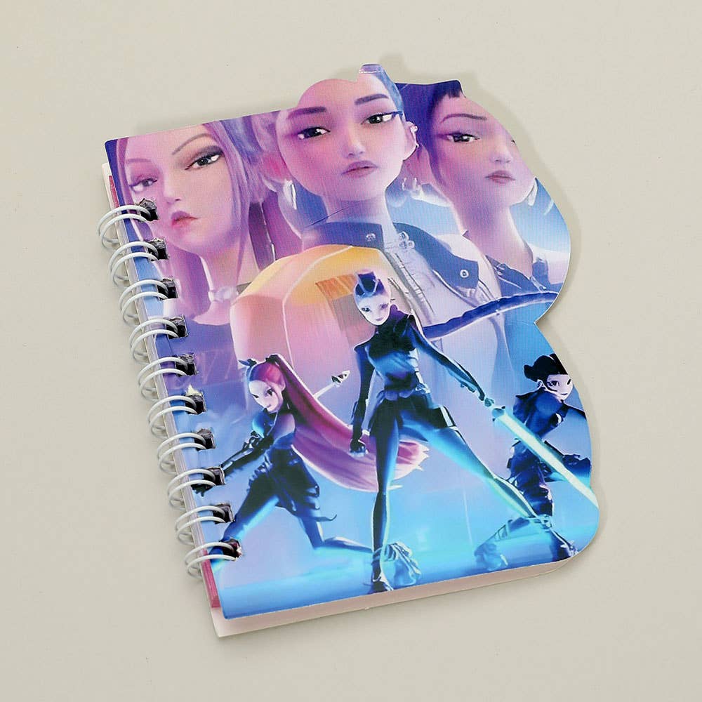 Carnet Imprimé Kpop Demon Hunters HUNTRIX
