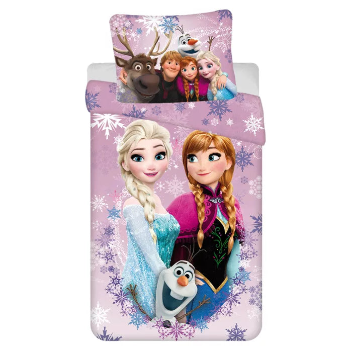 Parure de lit reine des neiges 140×200cm