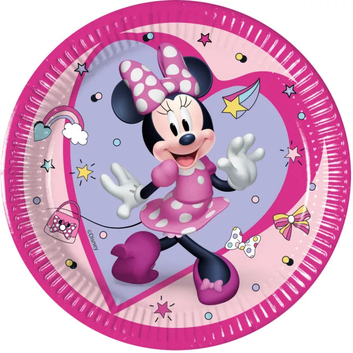 8 Assiettes Minnie