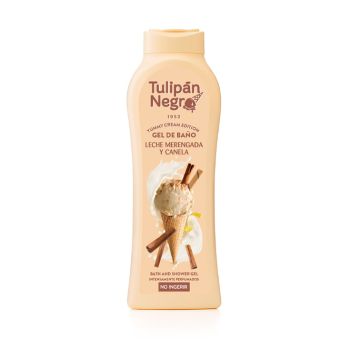 Gel douche tulipan Lait meringue et canelle