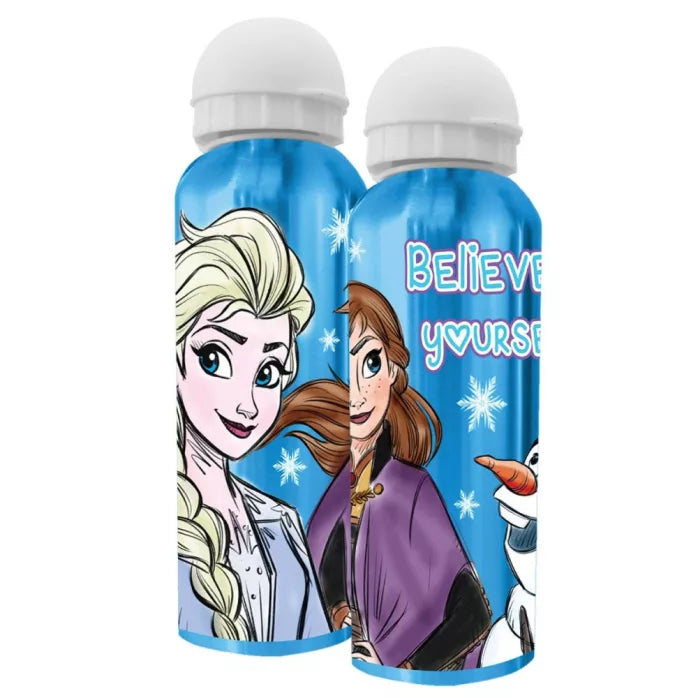 Gourde en aluminium reine des neiges 500ml