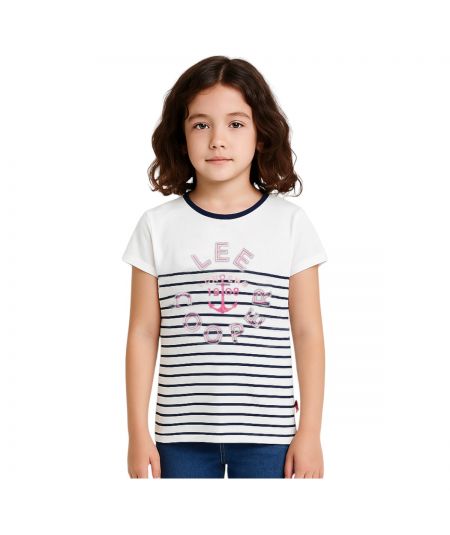 Tee shirt manche courte fille Lee Cooper