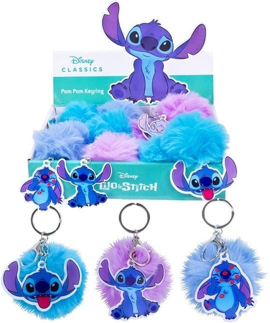 Porte clé pompon Stitch