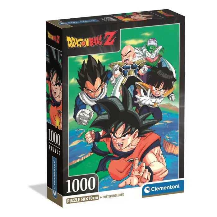 Puzzle Dragon Ball z 1000 pièces compact Clementoni