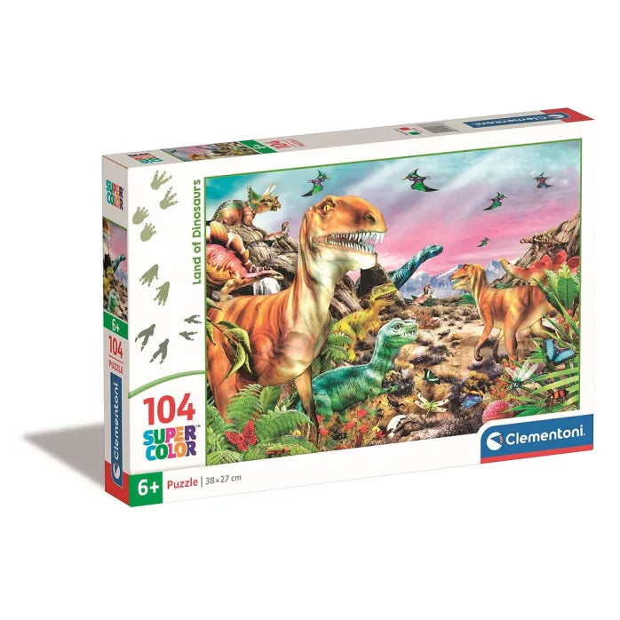 Puzzle 104 pièces dinosaure