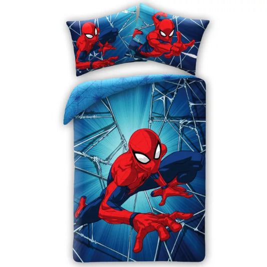 Housse de couette Spiderman 140×200cm, 70×90 cm
