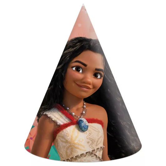 Chapeau anniversaire Vaiana ×6