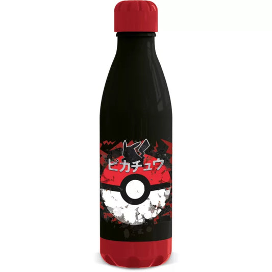 Gourde plastique 660ml avec bouchon a vis Pokemon